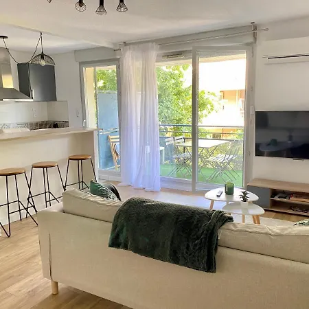 Duplex 2 Chambres, Terrasse & Metro A 200m Apartment Toulouse